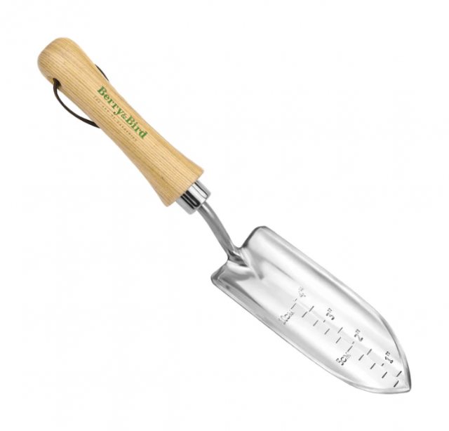 Berry & Bird Stainless Steel Transplanting Hand Trowel