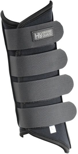 HY Equestrian Hy Armoured Guard Neoprene Brushing Boot Black