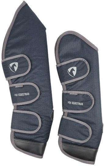 HY Equestrian Hy Equestrian Travel Boots Navy/Grey
