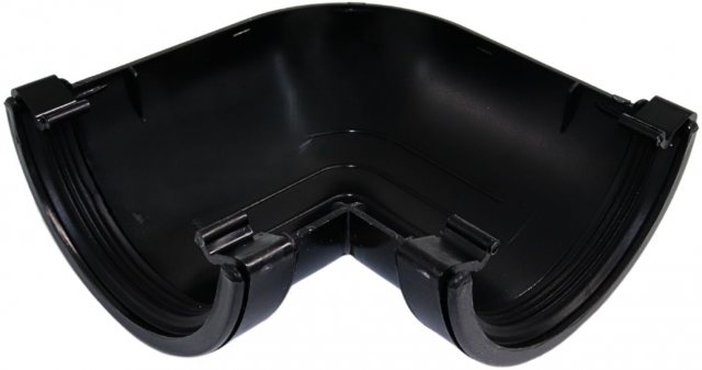 Kalsi Plastics Kalsi 1/2 Round Angle Black