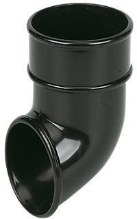 Kalsi Plastics Kalsi Round Gutter Shoe Black