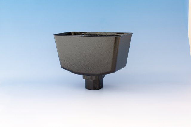 Kalsi Plastics Kalsi Square/Round Hopper Black
