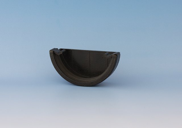 Kalsi Plastics Kalsi Stop End Black 150mm