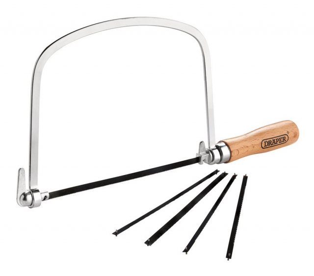 Draper Draper Coping Saw With 5 Assorted Blades