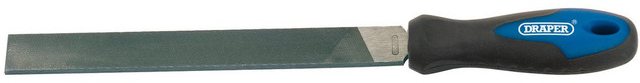 Draper Draper Soft Grip Engineers Hand File & Handle 200mm