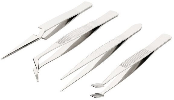 Draper Draper Precision Tweezer Set 4 Piece