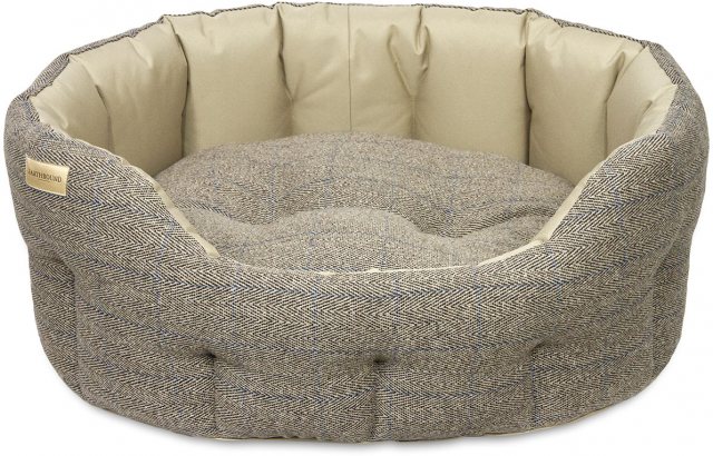 Earthbound Waterproof Tweed Dog Bed