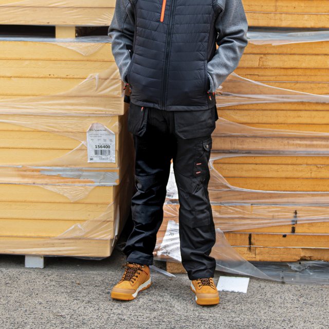 Scruffs Worker Plug Trouser Black