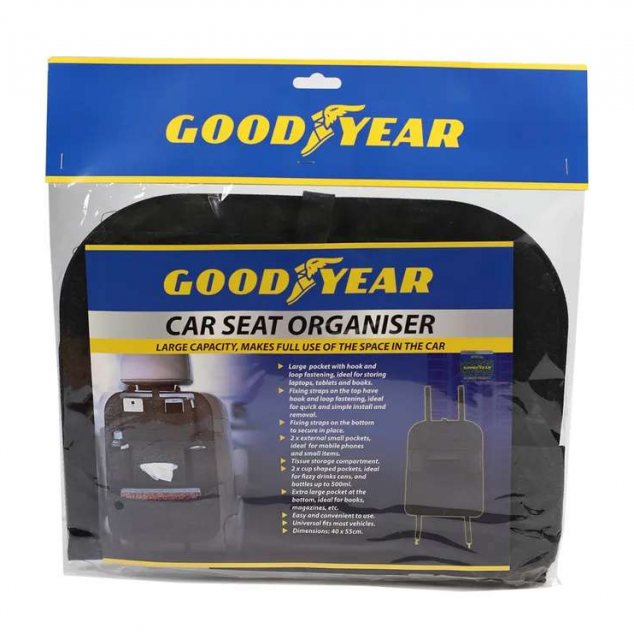 Goodyear Goodyear Car Seat Storage Organiser
