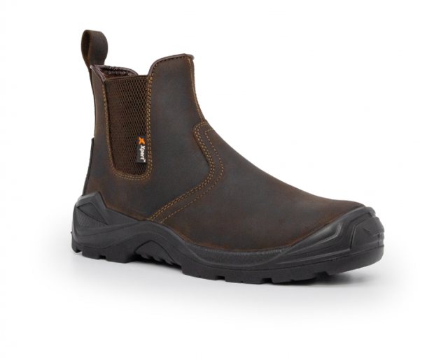 Xpert Workwear Xpert Defiant S3 Safety Dealer Boots Brown