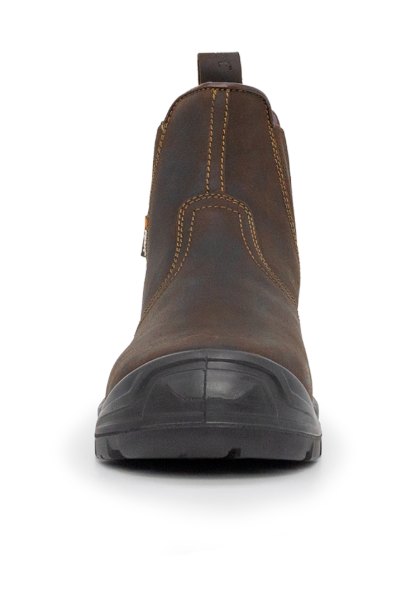 Xpert Workwear Xpert Defiant S3 Safety Dealer Boots Brown - Xpert