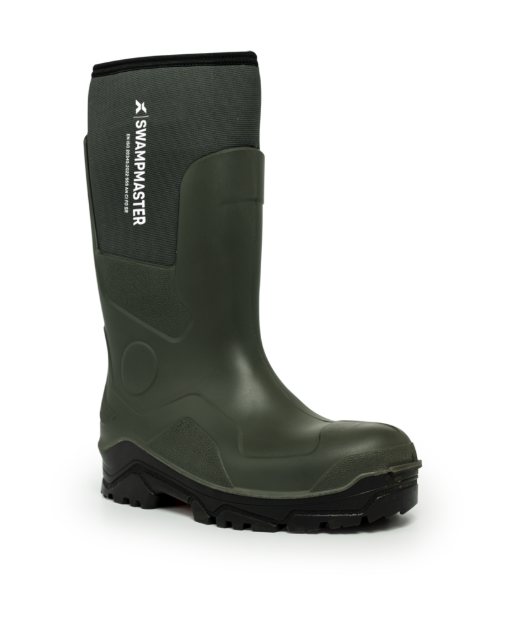 Xpert Workwear Xpert Swampmaster Trapper PU Neoprene Wellington Green