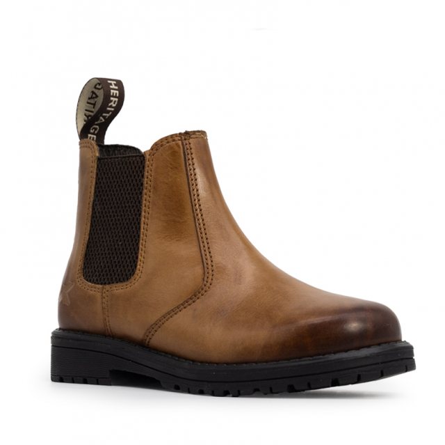Xpert Workwear Xpert Heritage Wrangler Junior Dealer Boot Tan