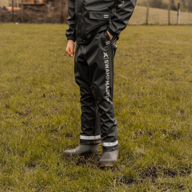 Xpert Workwear Xpert Swampmaster No Sweat Junior Waterproof Trouser Navy