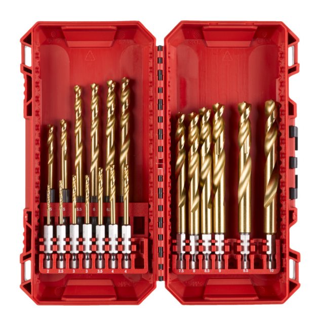 MILWAUKE Milwaukee Shockwave Metal HSS-G Drill Bit Set 19 Piece