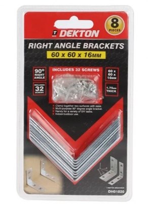 Dekton Right Angled Shelving Bracket