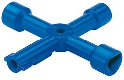 Draper Draper 4 Way Service Utility Key
