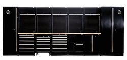 Draper Draper Bunker Modular Storage Combo With Hardwood Worktop 25 Piece