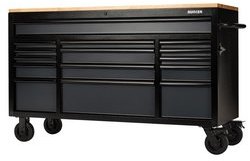 Draper Draper Bunker 15 Drawer Workbench Roller Tool Cabinet 61"
