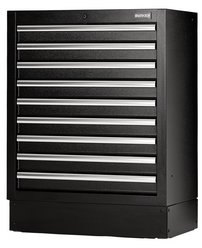 Draper Draper Bunker Modular 9 Drawer Floor Cabinet