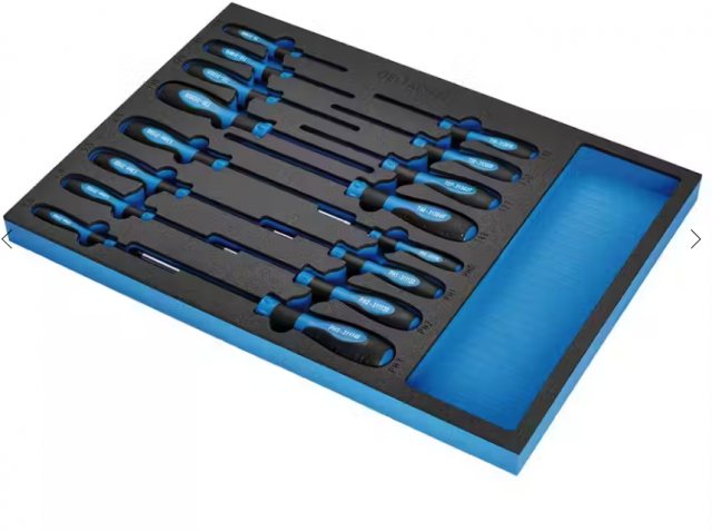 Draper Draper Bunker Screwdriver Set In Eva Foam Inlay