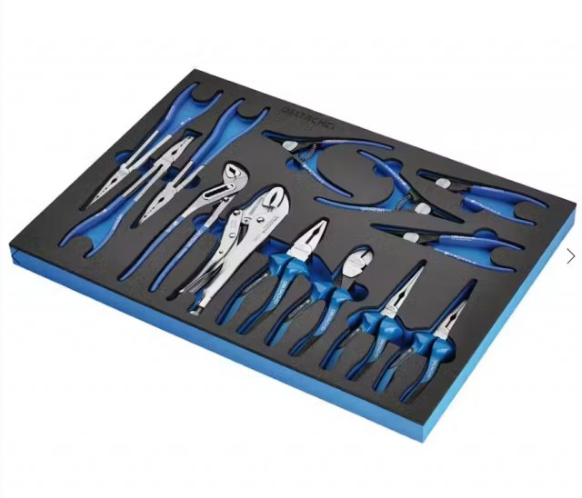 Draper Draper Bunker Pliers Set In Eva Foam Inlay