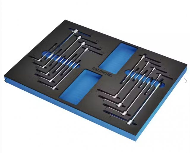 Draper Draper Bunker Torx & Hex T Key Set In Eva Foam Inlay