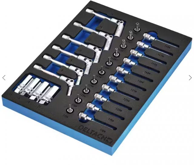 Draper Draper Bunker Spark & Glow Plug Set In Eva Foam Inlay