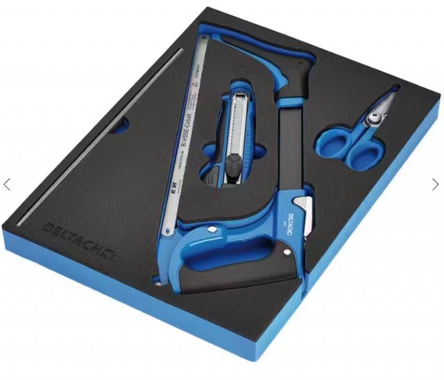 Draper Draper Bunker Saw & Cutting Set In Eva Foam Inlay 11 Piece