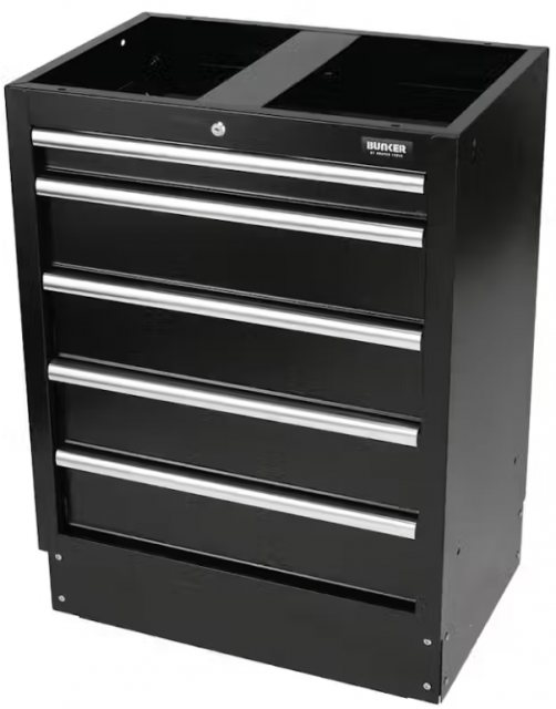 Draper Draper Bunker Modular Floor Cabinet 5 Drawer 680mm