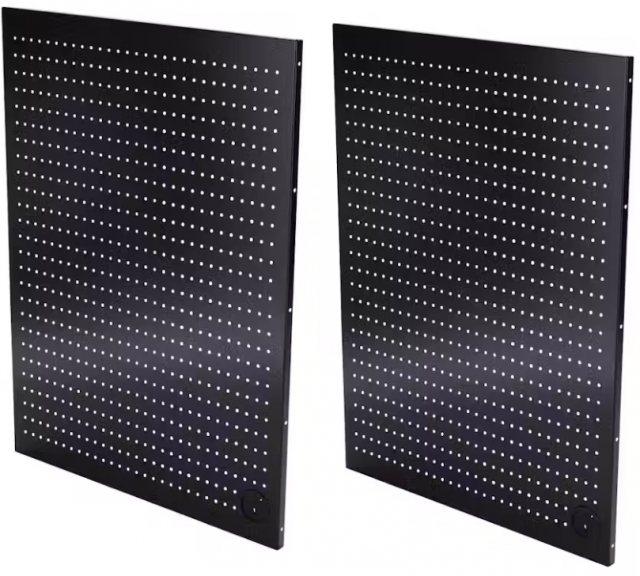Draper Bunker Modular Corner Unit Back Panel Pegboard 795mm 2 Pack