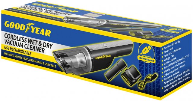 Goodyear Goodyear Cordless Car Vacuum Cleaner