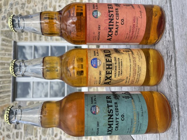 Axminster Craft Cider 500ml 5.5% abv