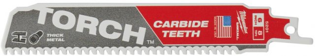 MILWAUKE Milwaukee TCT Torch Sawzall Blade 150mm 8T