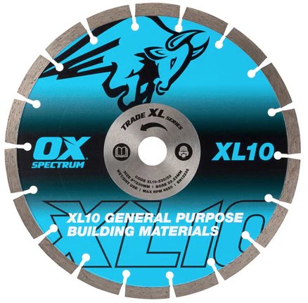 Ox Tools Ox Spectrum XL10 Diamond Blade 230mm 2 Pack