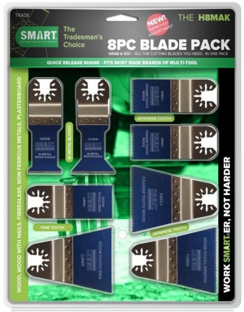 Smart Trade Blade Set With Marker 8 Piece