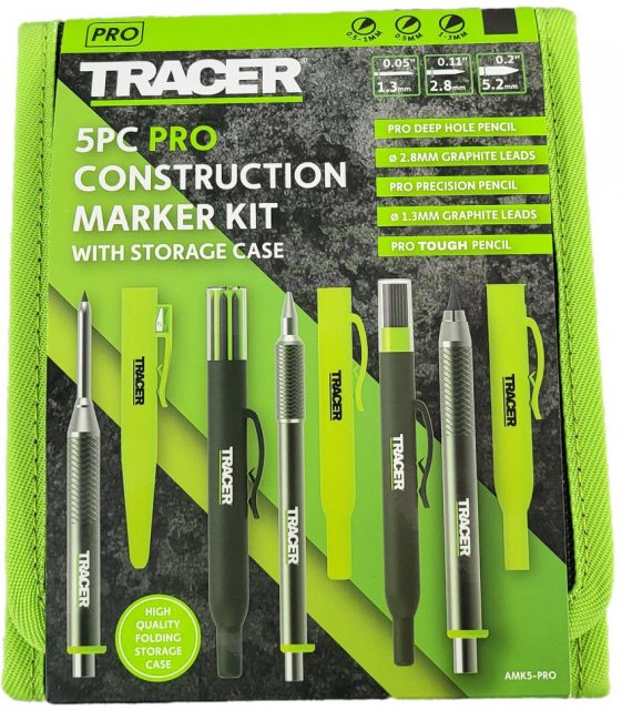 Tracer Construction Marker Kit 5 Piece