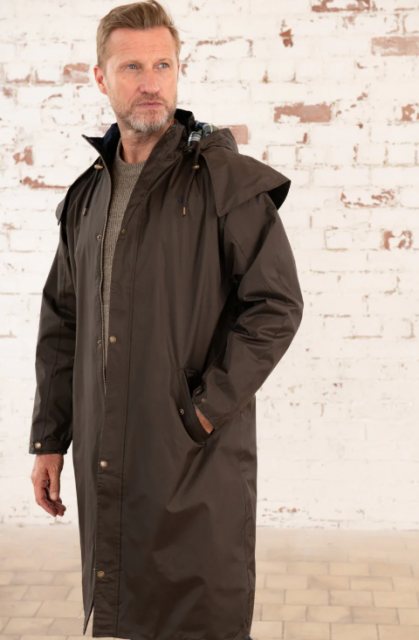 Lighthouse   Lighthouse Stockman Coat Chocolate