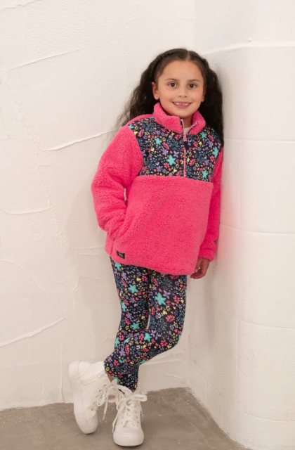 Lighthouse   Lighthouse Cassie Fleece Pink Floral