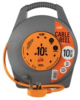 Westminster Electrical Cassette Reel 13a 3 Gang 10m