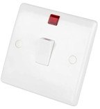 Westminster Electrical Neon Switch Plate 20a 1 Gang