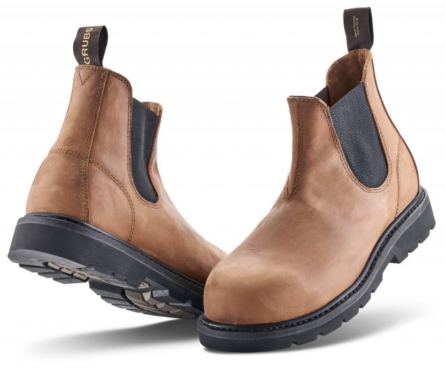 Grubs Grubs Tornado S3 SRC Safety Work Boot Mahogany