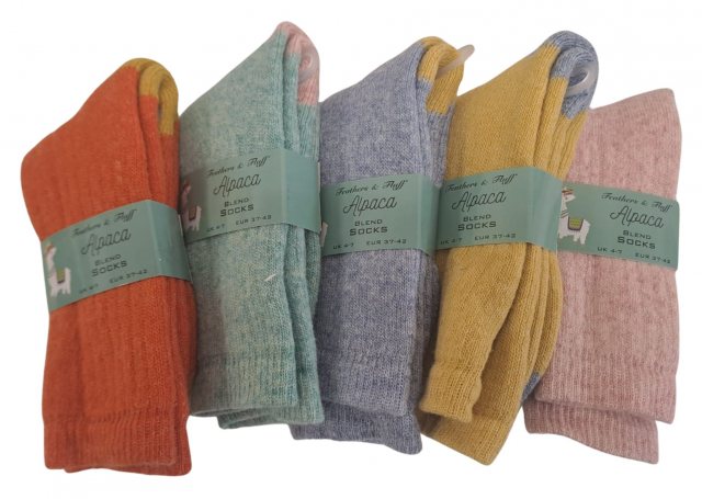 Simply Essentials Ladies' Hot Alpaca Sock Assorted