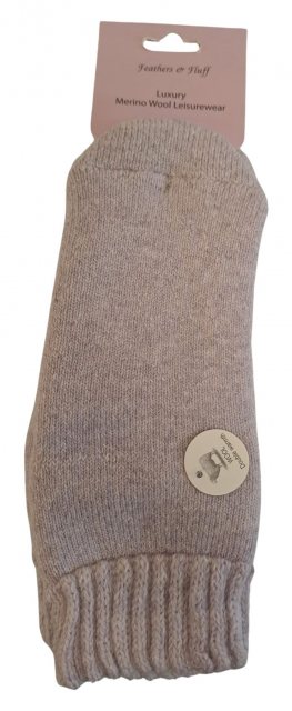 Simply Essentials Ladies Merino Wool Slipper Sock Assorted