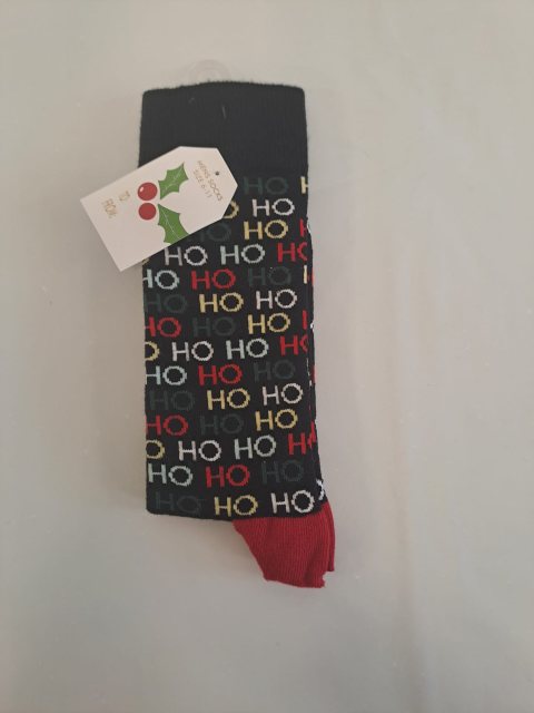 Simply Essentials Men's Novelty Christmas Sock Assorted