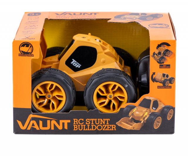 Vaunt Remote Control Toy Stunt Bulldozer