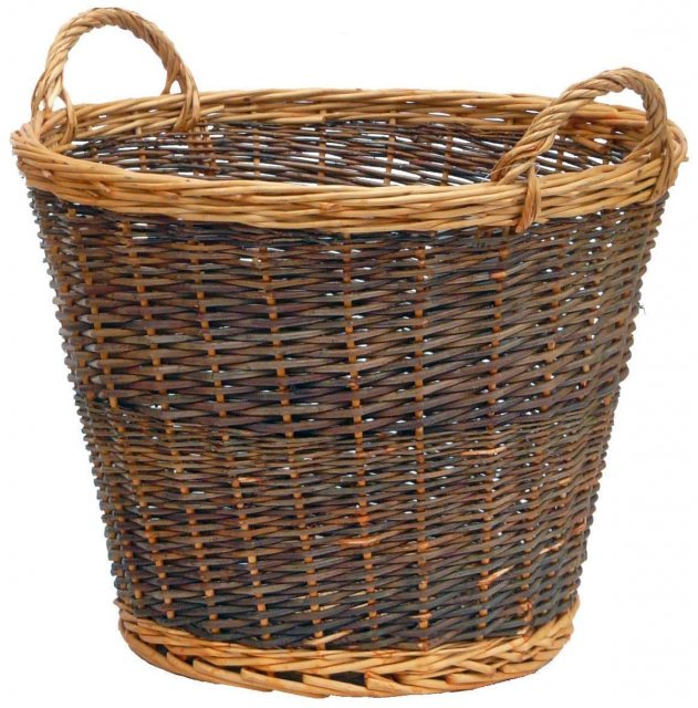 Willow Duo Tone Log Basket