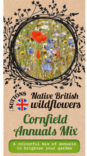 SUTTONS Suttons Cornfield Annuals Wildflower Mix Seeds