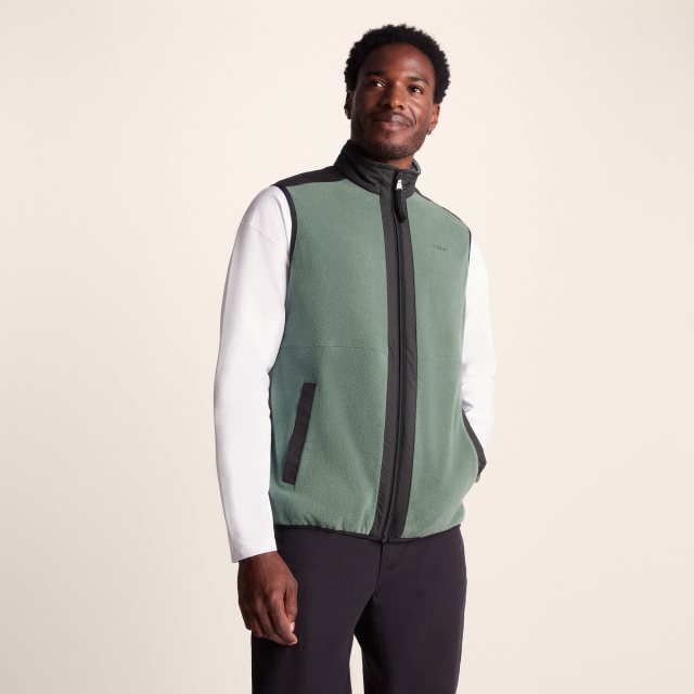 Tog24 Tog24 Boltby Fleece Gilet Black/Light Forest