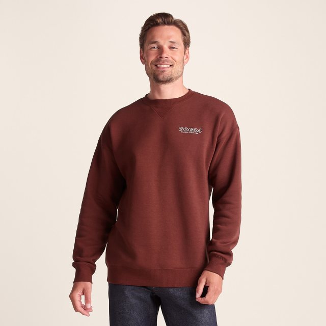 Tog24 Tog24 Lytham Crew Neck Sweatshirt Port
